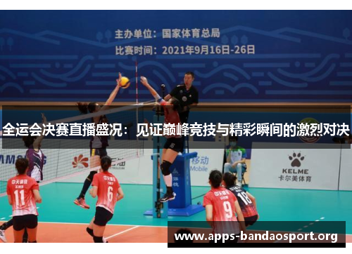 全运会决赛直播盛况：见证巅峰竞技与精彩瞬间的激烈对决