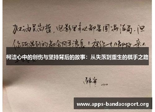 柯洁心中的创伤与坚持背后的故事：从失落到重生的棋手之路