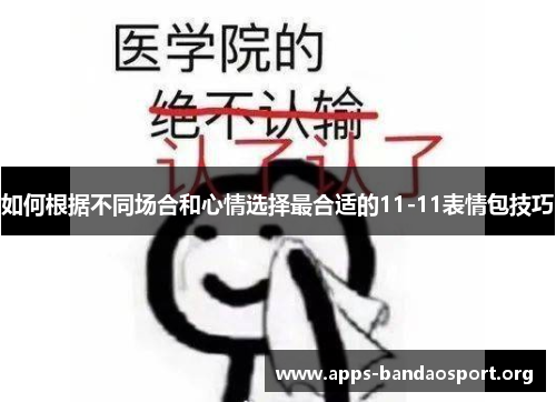 如何根据不同场合和心情选择最合适的11-11表情包技巧