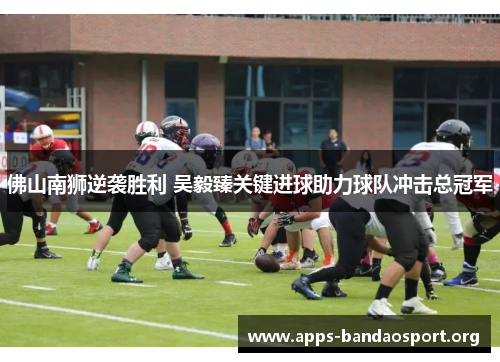 佛山南狮逆袭胜利 吴毅臻关键进球助力球队冲击总冠军